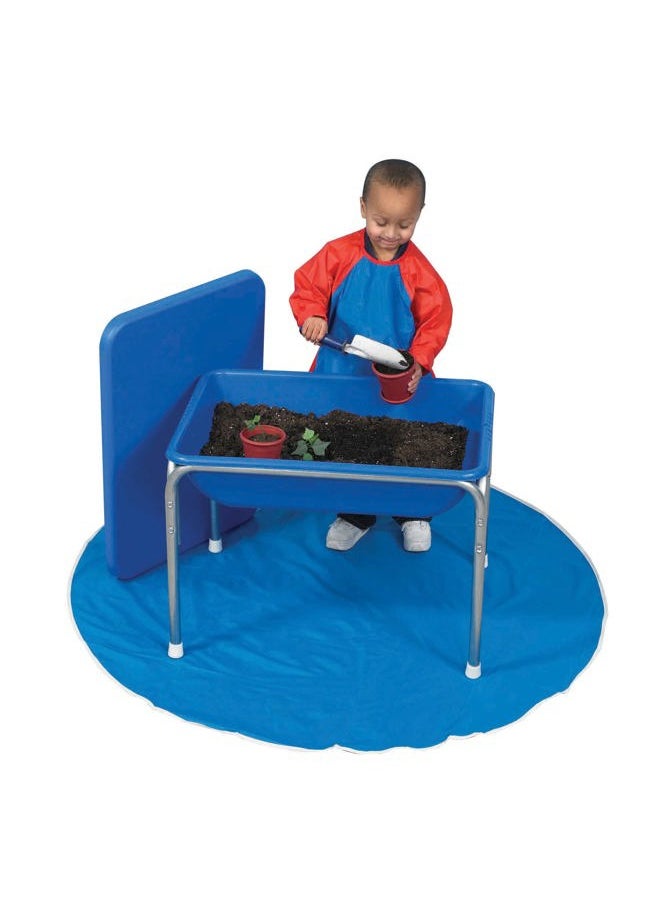 Children's Factory 18" Small Sensory Table, Sandbox with Lid, Water Table for Kids, Blue  - Image 2