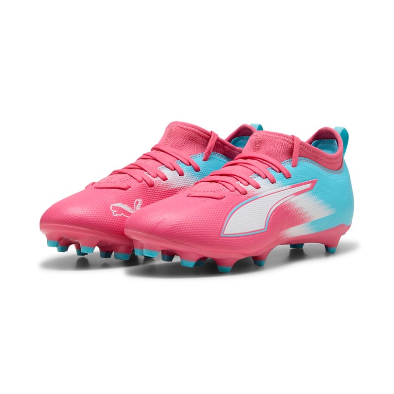 PUMA ULTRA 6 MATCH RE-CHARGE FG/AG Kids Unisex Multi Football Boots Youth - Image 2