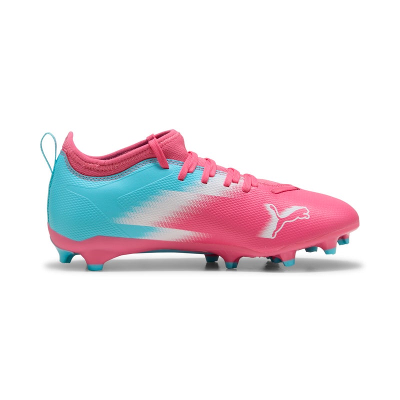 PUMA ULTRA 6 MATCH RE-CHARGE FG/AG Kids Unisex Multi Football Boots Youth - Image 5