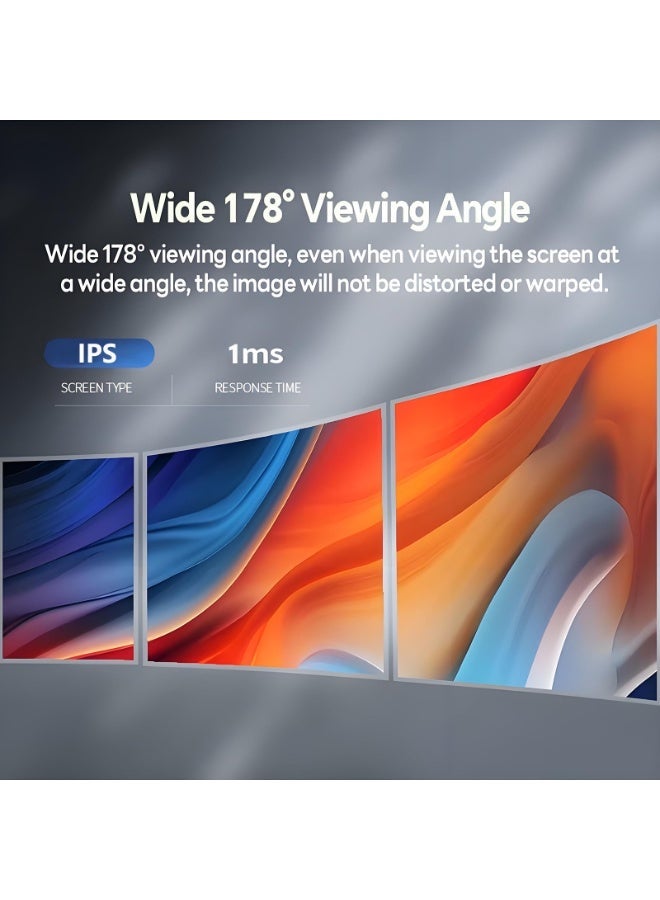 Easeelectra  22-Inch Gaming Monitor 120Hz Refresh Rate, FHD 1080P, Fast IPS Display, 3-Side Borderless, AMD FreeSync, Supports PS5 & Xbox, HDMI/VGA, 99% sRGB - Black - Image 4