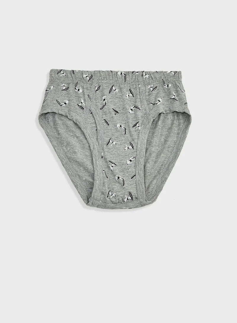 Pinata Pack Of 5 Printed Boys Brief
