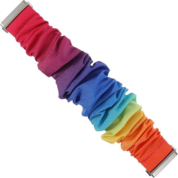Scrunchie Wristband For Sense Watch Assorted Colors Easy Install Comfortable Casual Wear - Image 1