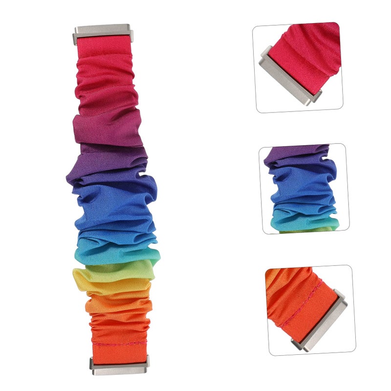 Scrunchie Wristband For Sense Watch Assorted Colors Easy Install Comfortable Casual Wear - Image 4