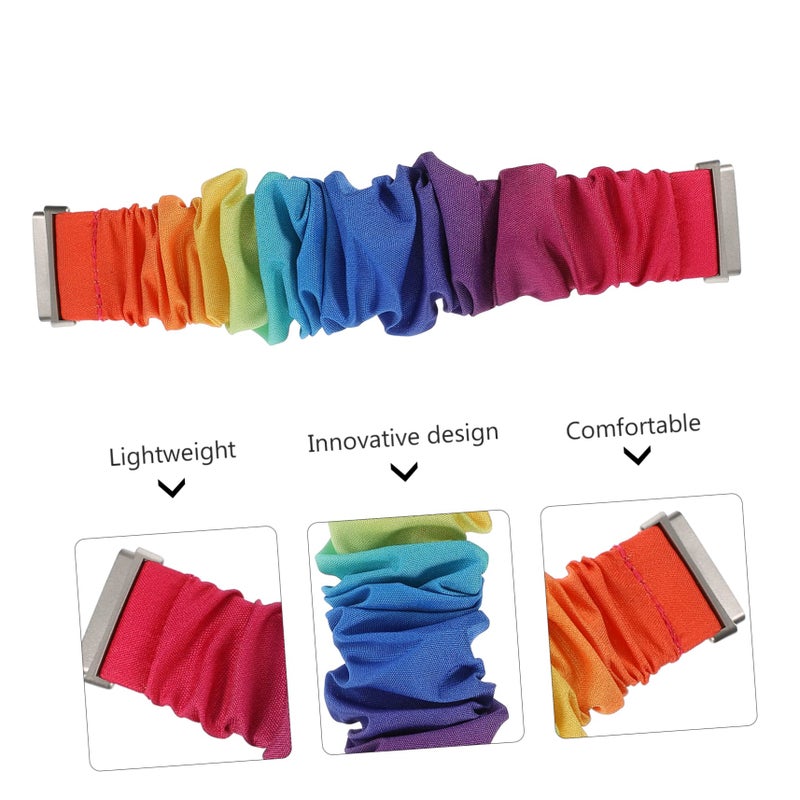 Scrunchie Wristband For Sense Watch Assorted Colors Easy Install Comfortable Casual Wear - Image 5