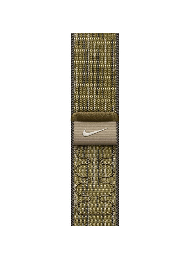 Apple 46MM GreenGrey Nike Sport Loop Green/Grey - Image 3