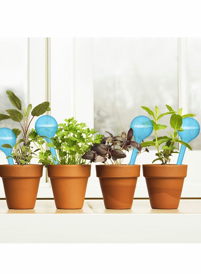 Generic Plant Automatic Watering Globes, Plastic Bulb Type Device, Flower Self-watering Device for Garden Potted Indoor and Outdoor (8pcs, Blue)  - Image 5