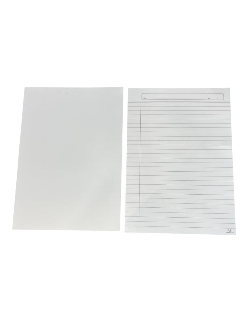 Cubic A4 Card Sheets – 180 GSM (Pack of 40) | Single-Side Smooth & Durable Writing Paper for Office, School & Home | Ideal for Notes, Assignments & Documents - Image 2