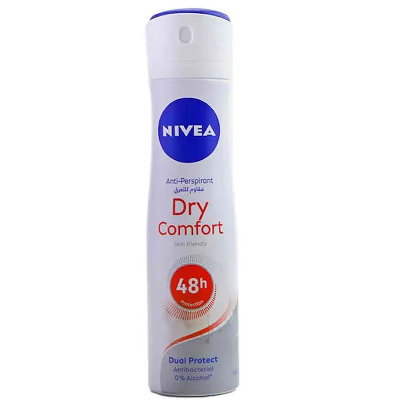 Nivea بخاخ نيفيا لمكافحة التعرق - راحة جافة للنساء - 150 مل - Image 1