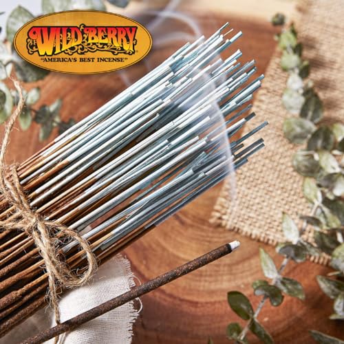 Wild Berry Incense Sticks - Fresh Rain - Clean Crisp Fragrance with Bergamot and Lavender - Hand Dipped in The USA (100 Count) - Image 2