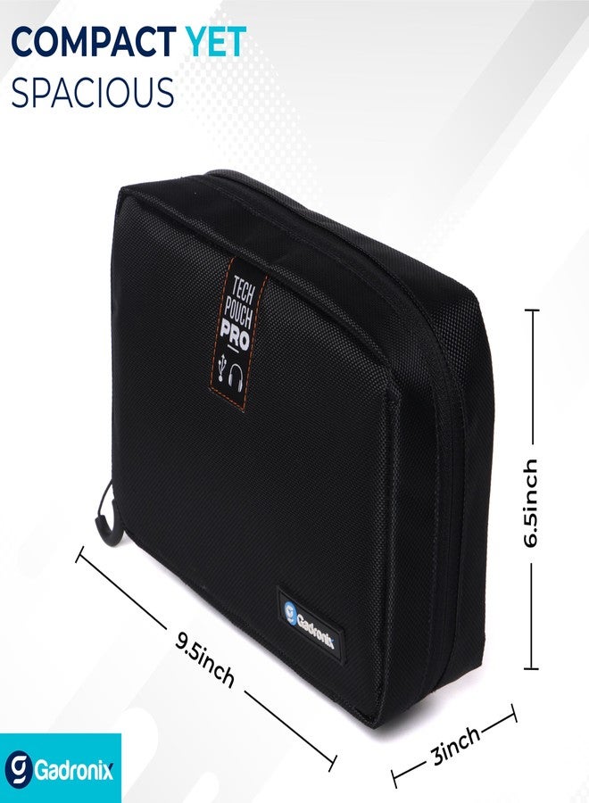 Gadronix Tech Organizer Pouch Pro: Waterproof Electronics Organizer Bag & Gadget Organizer Tech Bag - Travel Tech Pouch for Cables, Hard Drives & Accessories - Image 3