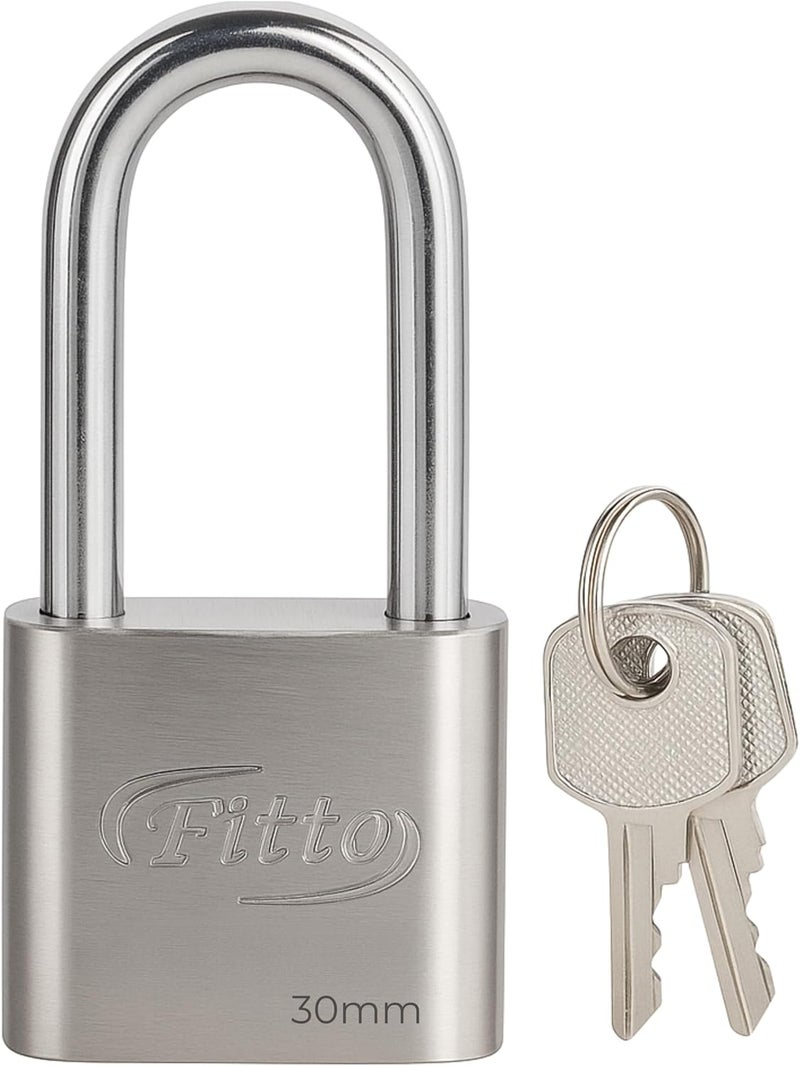 Fitto GDO-30MM Padlock with Key for Secure Locking Solutions - Image 1