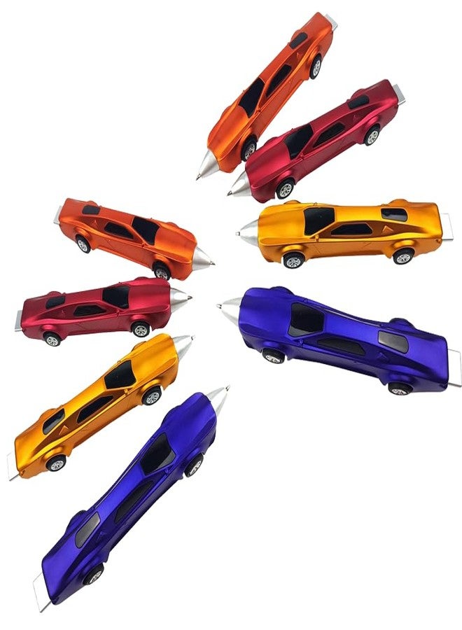 SHREE TECHNESH Shreee Technesh Racing Car shape Unique Design Return Gift Ball Pen for Kids & Office, Pack of 8 (Multi colour) - Image 1