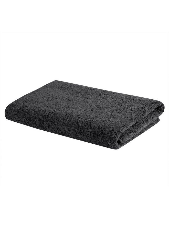 Wakefit Microfiber Towel | 350 GSM | Bath Towel, Microfiber Towels for Bath, Towel for Women, Towels for Bath Men, Gym Towel for Men Workout, Hand Towels 60x120 cm (Rock Gray, Set of 1) - Image 1