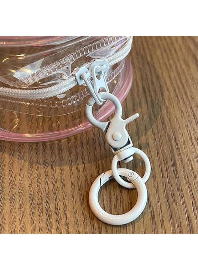 Arabest Clear Bag Keychain For LABUBU Plush Doll,Hanging Display Case,Protective Case,Plastic PVC Storage Box (Clear Bag)  - Image 4