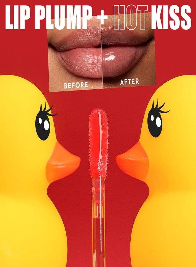 GHFCZOO 3 Colors Duck Lip Plumper Gloss, Hydrating Glitter Shine Primer Lip Tint, Non-Sticky Korean Plumping Lip Oil, Moisturizing Tinted Lip Balm for Sexy, Glossy Lips (Set A, 3pcs/set) - Image 2