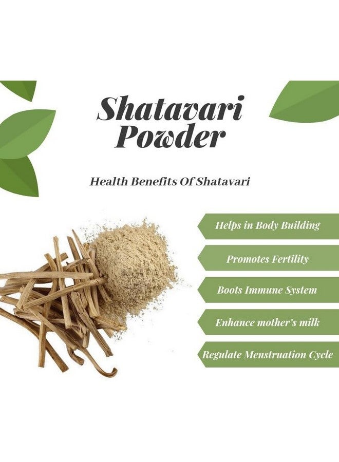 Organic Herbs أعشاب عضوية شاتافاري (أسبارجوس راسيموس) مسحوق لصحة الهضم والحفاظ على توازن صحة المرأة 200 جرام - Image 2