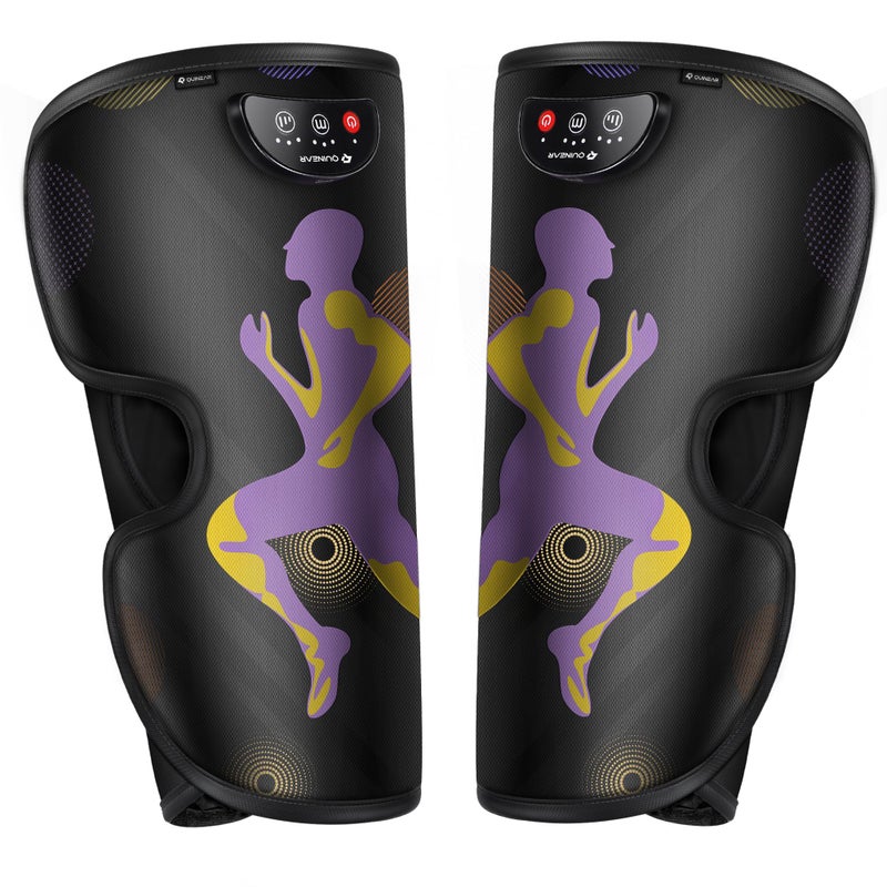 QUINEAR Rechargeable Leg Massager for Circulation and Pain Relief Cordless Air Leg Compression System Calf Massager Gift for Mom Dad Women Men FSAHSAEligible - Image 3