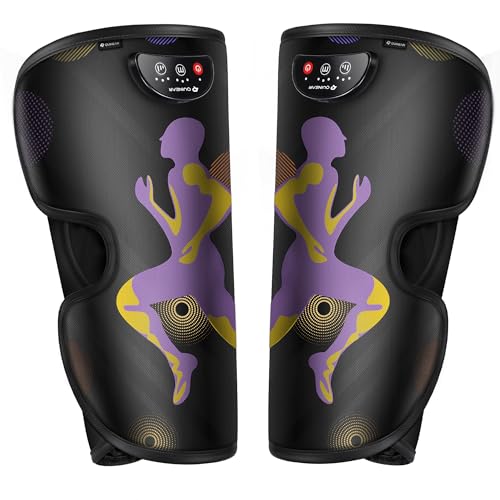 QUINEAR Rechargeable Leg Massager for Circulation and Pain Relief Cordless Air Leg Compression System Calf Massager Gift for Mom Dad Women Men FSAHSAEligible - Image 2