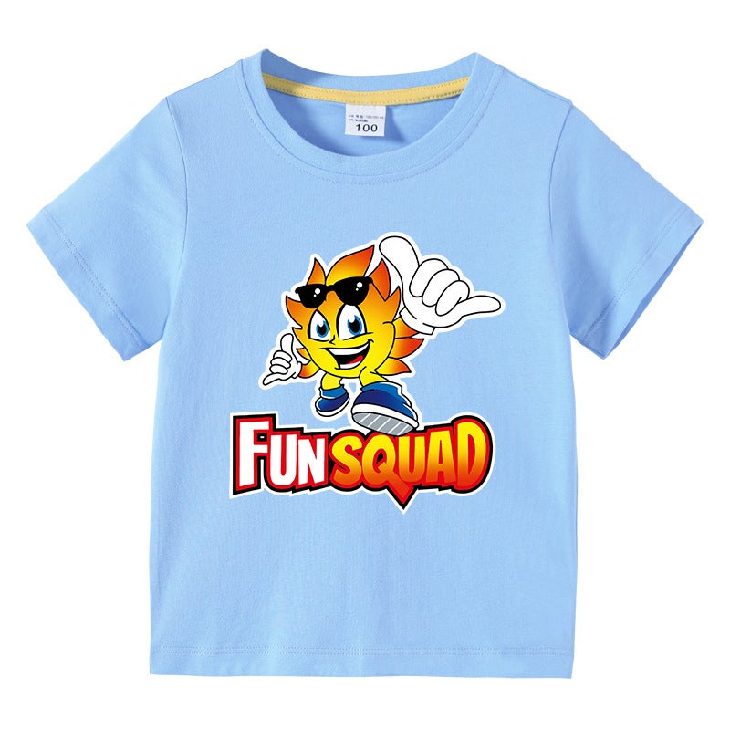 2023 New Children'S Wear Korean Style Children'S Summer Short-Sleeved T-Shirt Boys And Girls Baby Half-Sleeved T-Shirt Top Cotton - Image 2