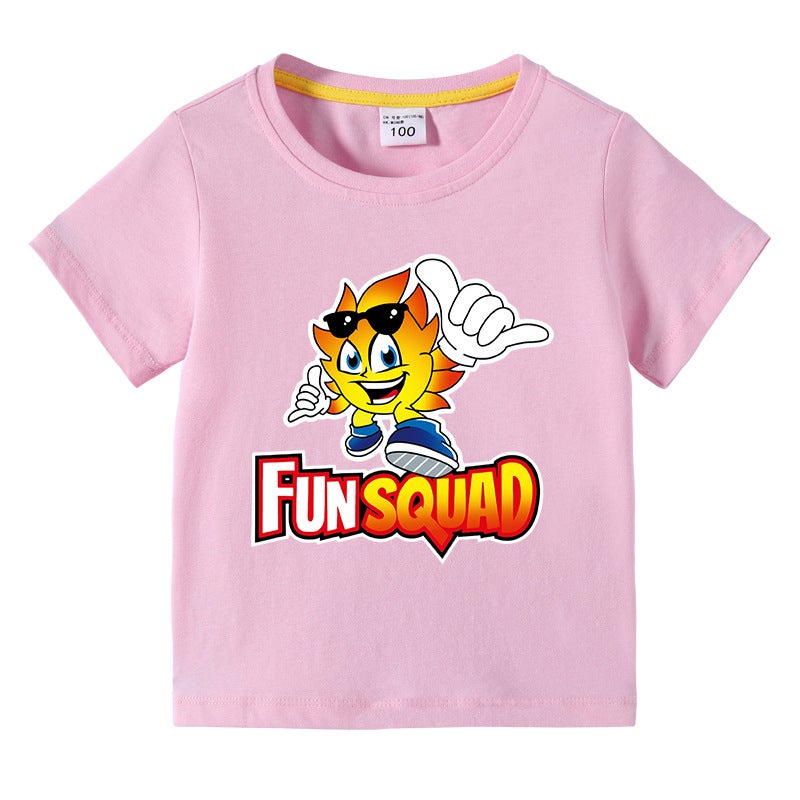 2023 New Children'S Wear Korean Style Children'S Summer Short-Sleeved T-Shirt Boys And Girls Baby Half-Sleeved T-Shirt Top Cotton - Image 1