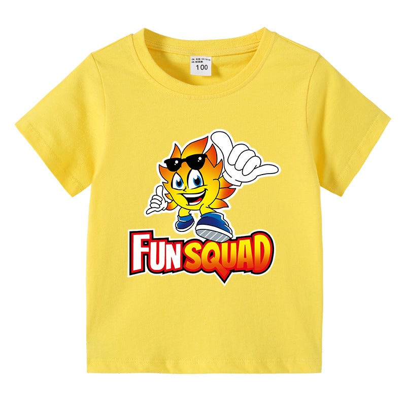 2023 New Children'S Wear Korean Style Children'S Summer Short-Sleeved T-Shirt Boys And Girls Baby Half-Sleeved T-Shirt Top Cotton - Image 4
