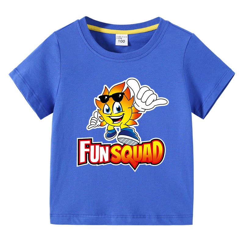 2023 New Children'S Wear Korean Style Children'S Summer Short-Sleeved T-Shirt Boys And Girls Baby Half-Sleeved T-Shirt Top Cotton - Image 3