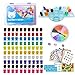 Odoorgames 100 Pcs Translucent Bear Counters Counting Animal Matching Games Color Sorting Toys Translucent Toys for Light Table Includes 11 Activity Cards - Image 2