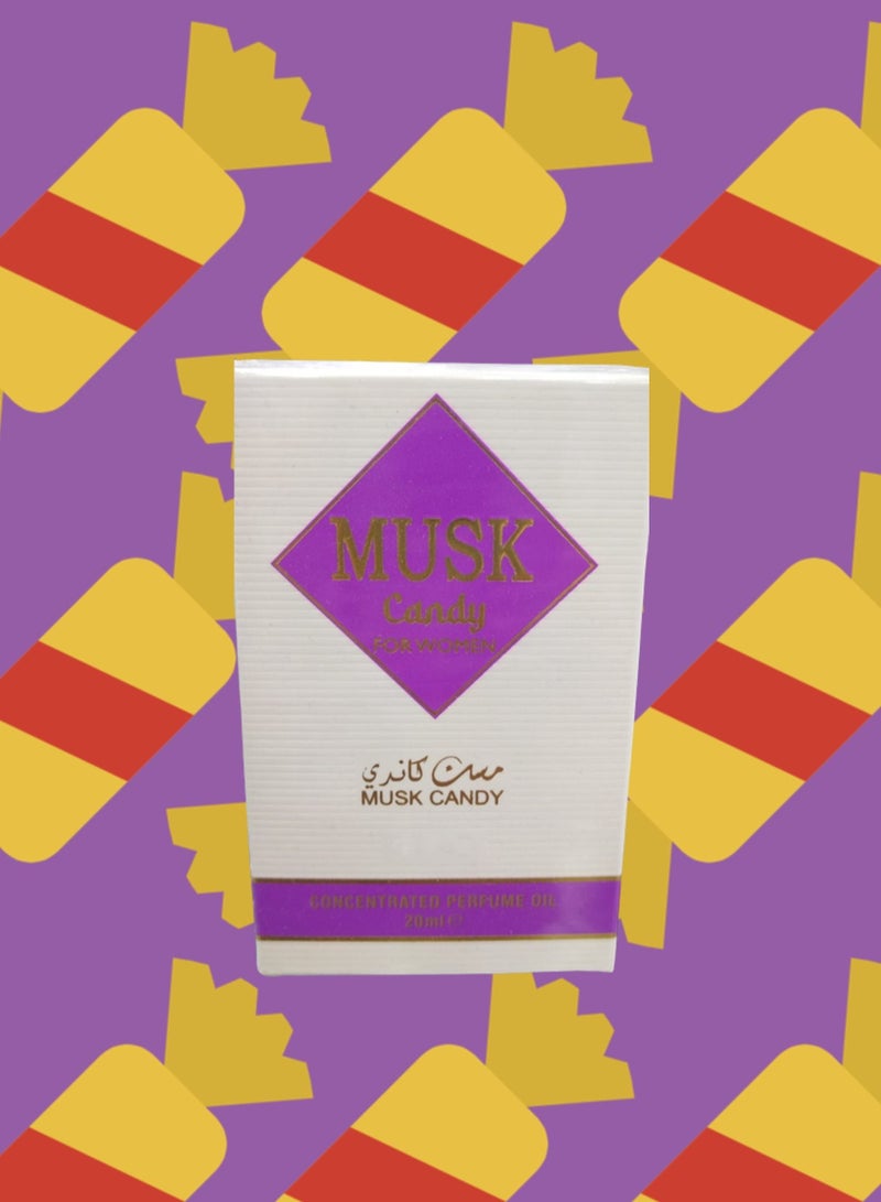 مسك 3 قطع عطر زيت مسك كاندي 20 مل - Image 2