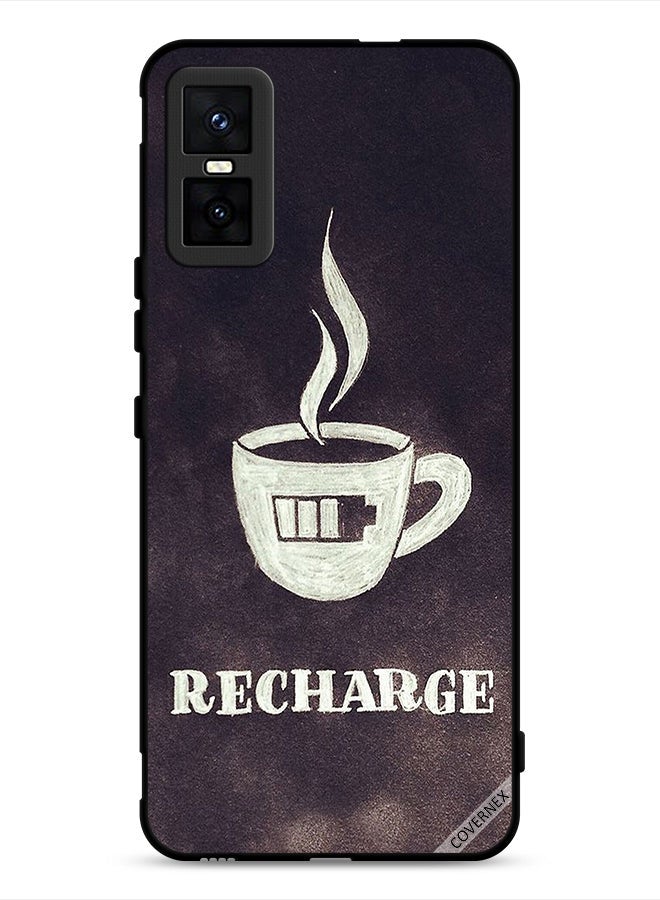 Covernex Infinix GT 30 Pro Protective Case Cover Coffee Recharge - Image 1