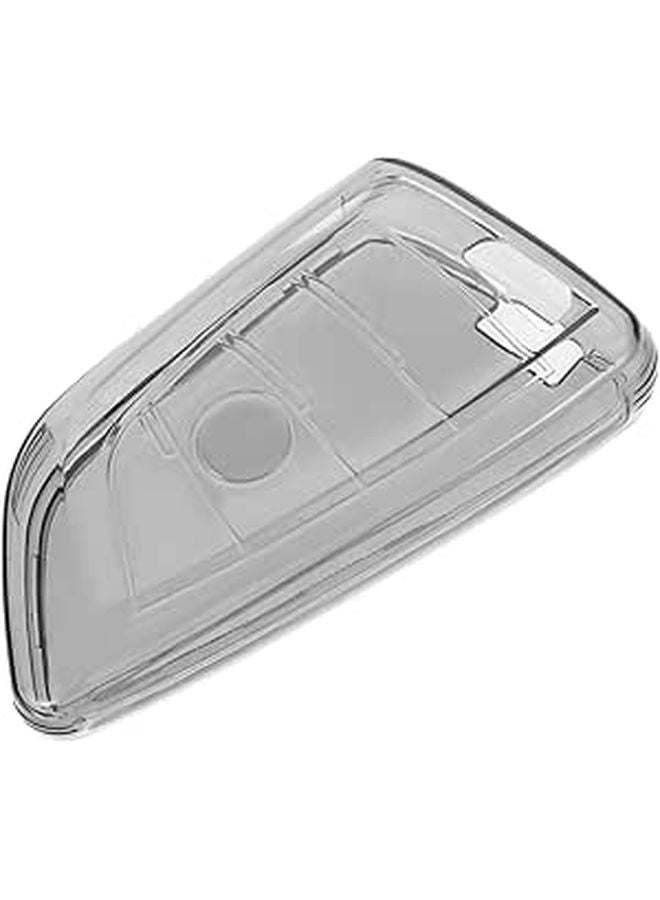 TPU Car Key Fob Cover Protector Shell Case Black Compatible with Vehicle Remote - Image 1