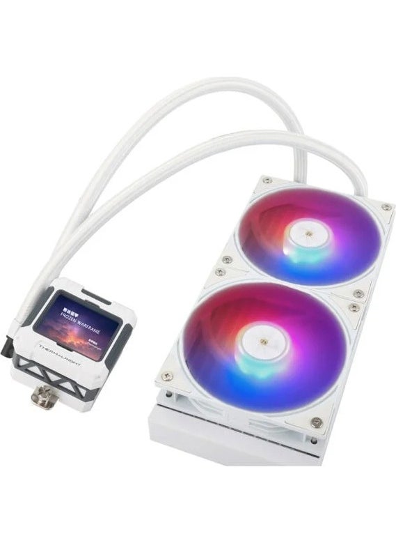 Thermalright - Frozen Warframe 240 White Argb 240MM Intel-Amd Compatible White Processor Liquid Cooler - Image 1