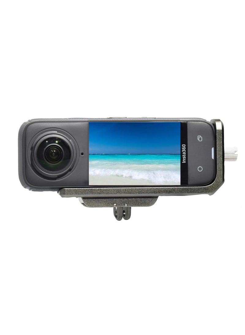 XICEN - Insta360 X4 panoramic camera horizontal mount accessory - Image 1