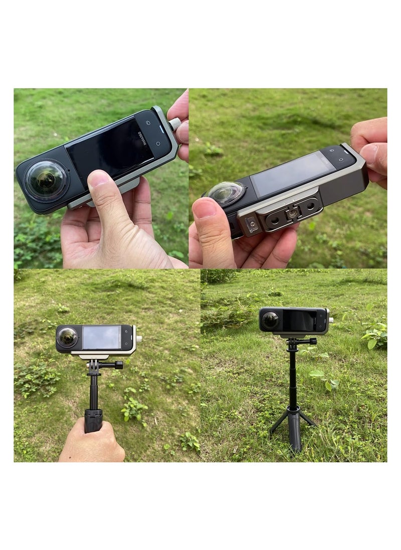 XICEN - Insta360 X4 panoramic camera horizontal mount accessory - Image 1