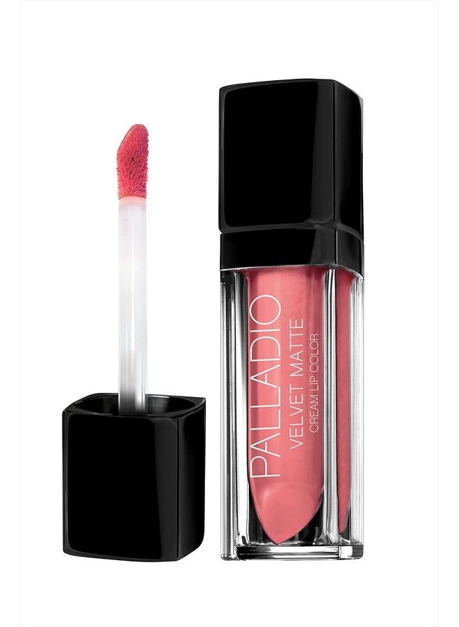 PALLADIO Velvet Matte Cream Lip Color, Sateen - Image 1