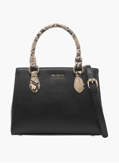 Women's Animal Print Tote Bag with Adjustable Strap and Handles