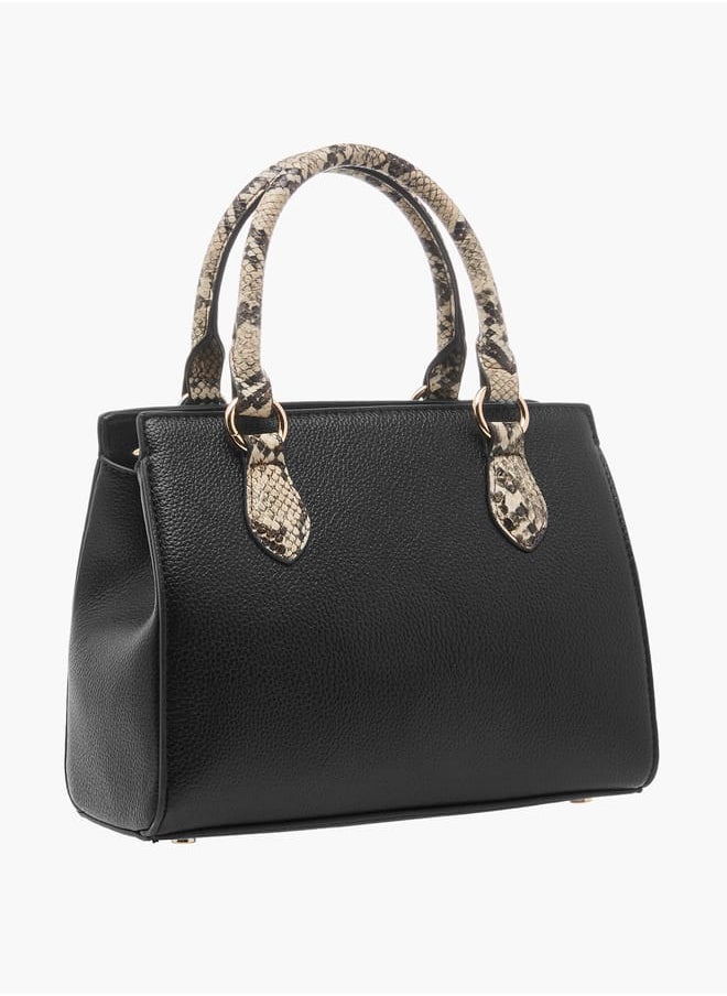 Celeste - Women's Animal Print Tote Bag with Adjustable Strap and Handles - Image 1