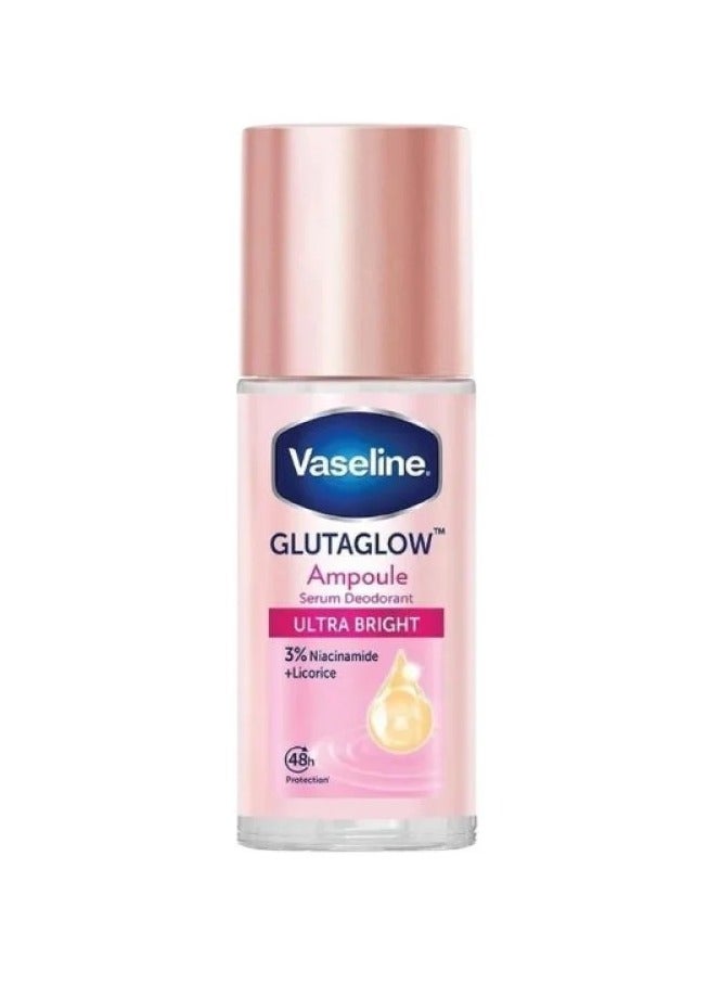 Vaseline Gluta Glow Ultra Bright – Thai Roll-On Deodorant – 45ml