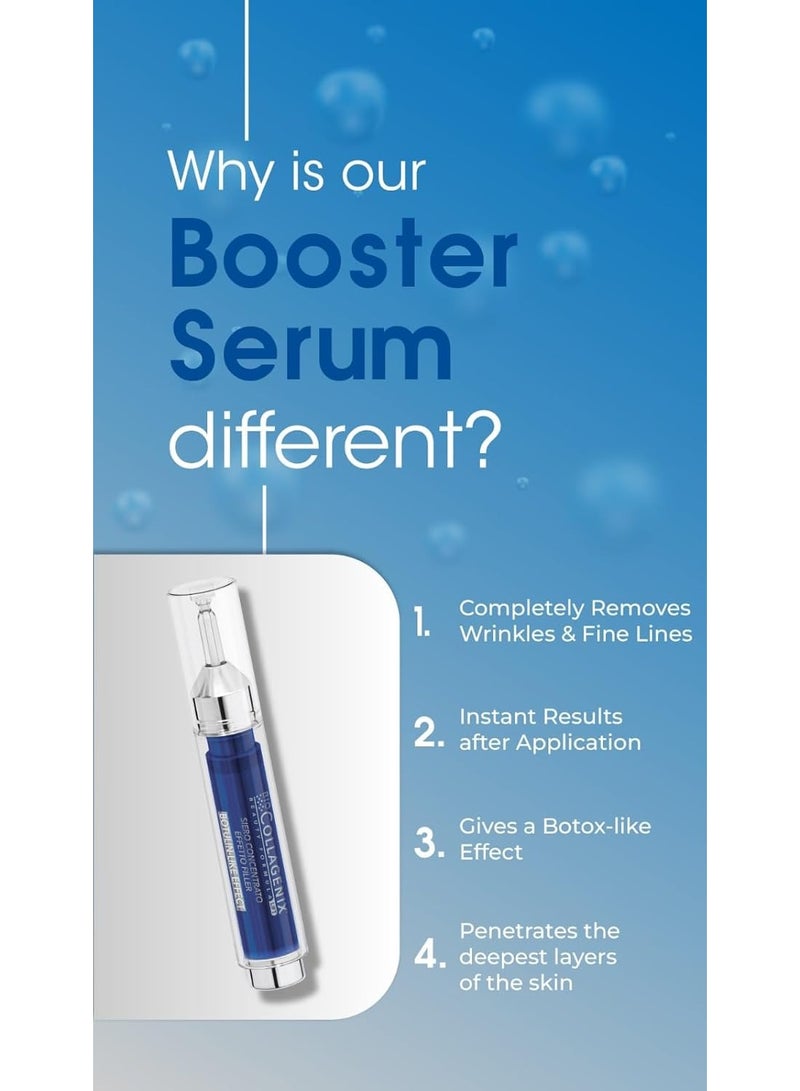 اي اس آي سيروم بيوكولاجينيكس المركز المضاد للشيخوخة، 10 مل - كولاجين بحري، ببتيد أرجيرلين، وحمض الهيالورونيك لترطيب عميق، ورفع فوري، وتقليل التجاعيد، وبشرة مشرقة وموحدة اللون لبشرة شابة. - Image 5