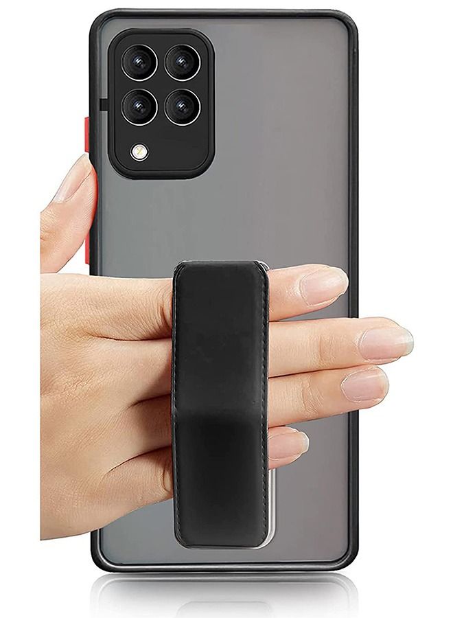 Wtech Strap Back Cover Case For Samsung Galaxy M62 Black - Image 3