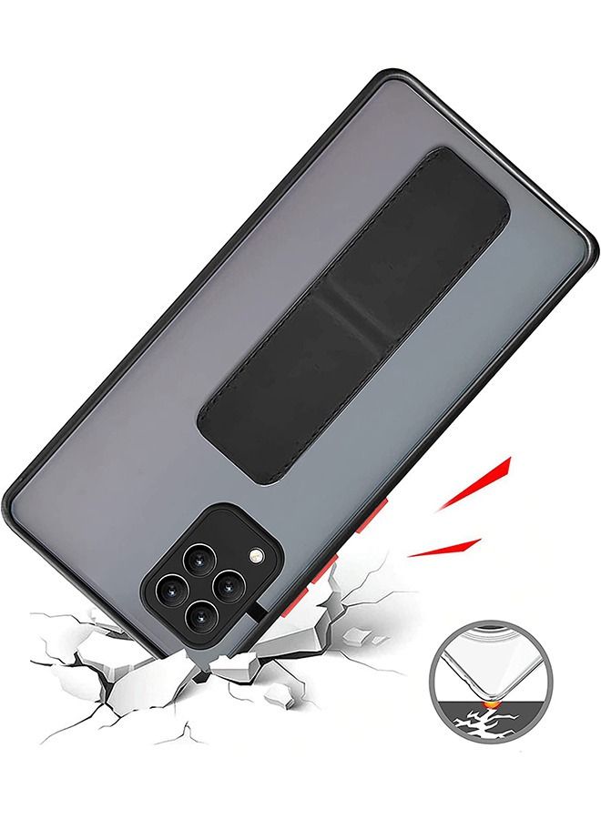 Wtech Strap Back Cover Case For Samsung Galaxy M62 Black - Image 5