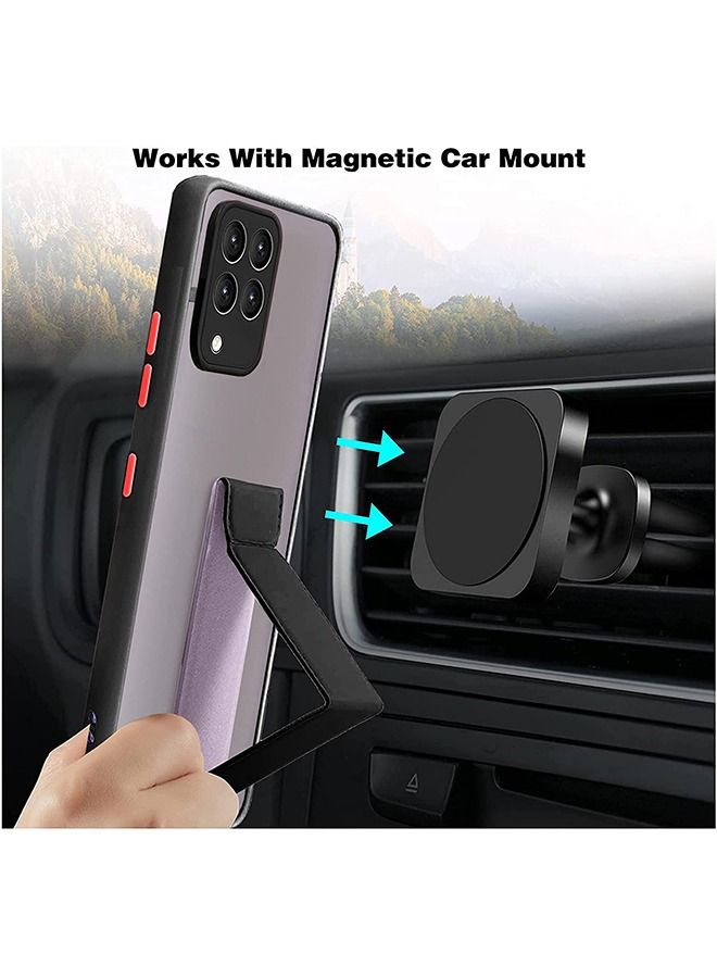 Wtech Strap Back Cover Case For Samsung Galaxy M62 Black - Image 4