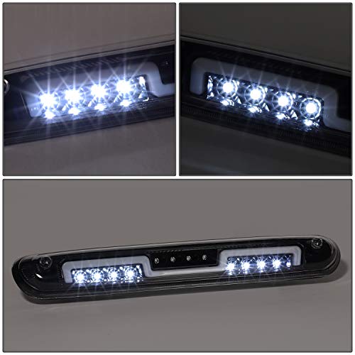 NUVISION LIGHTING Clear Lens Red Super Bright LED Individual design Third Brake Light/High Mount Brake Light Compatible with 99-07 Silverado (3BL-ZTL-003-CH) - Image 5