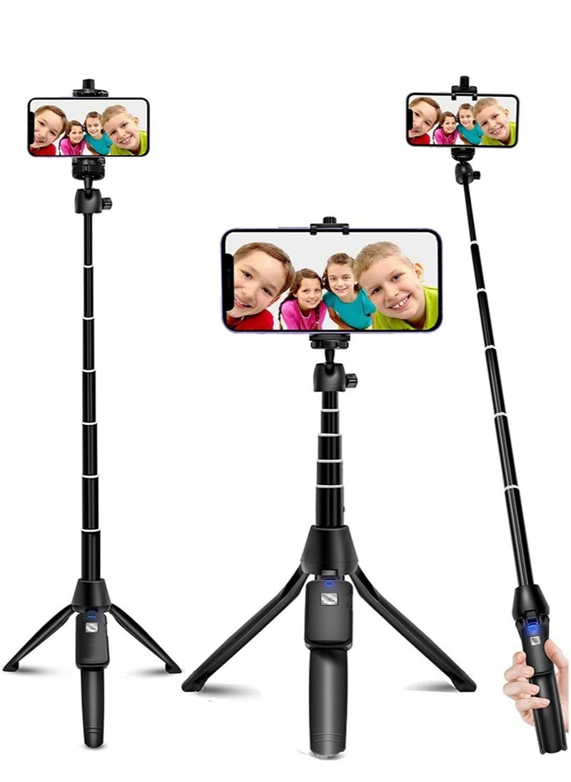 Raxoom Selfie Stick, 40 inch Extendable Selfie Stick Tripod,Phone Tripod with Wireless Remote Shutter Compatible with iPhone 12 11 pro Xs Max Xr X 8Plus 7, Android, Samsung Galaxy S20 S10,Gopro and More - Image 1