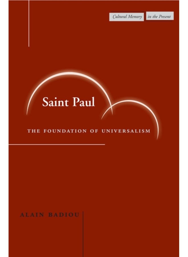 Saint Paul The Foundation of Universalism - Paperback