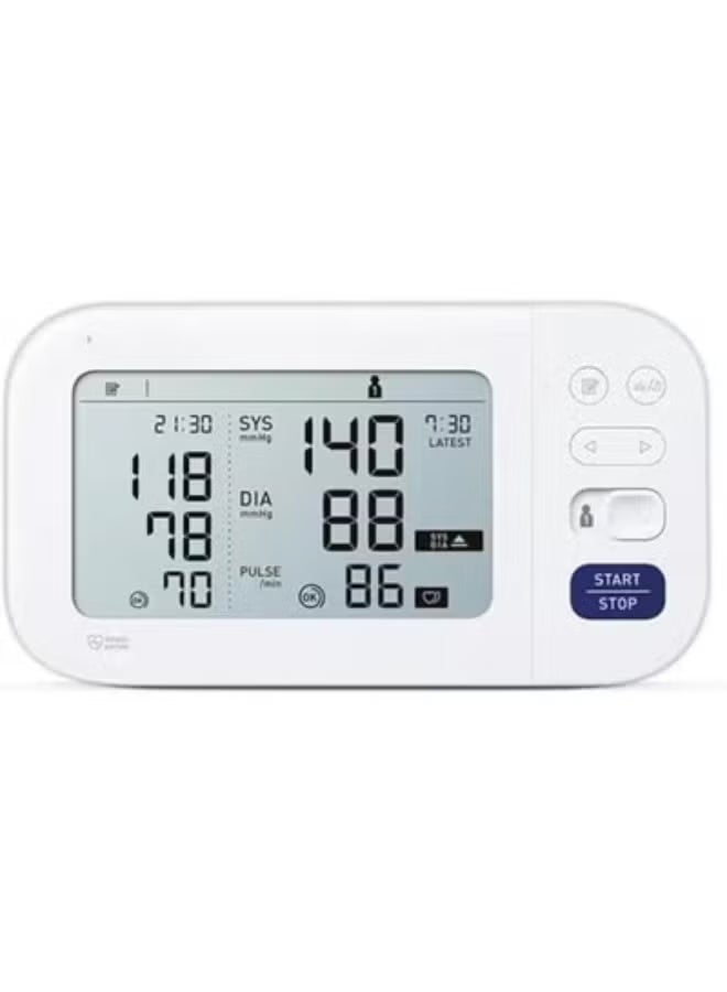 Automatic Upper Arm Blood Pressure Monitor, M6 Comfort Model, Digital BP Monitor with Cuff Fit Technology for Home Use - Image 1