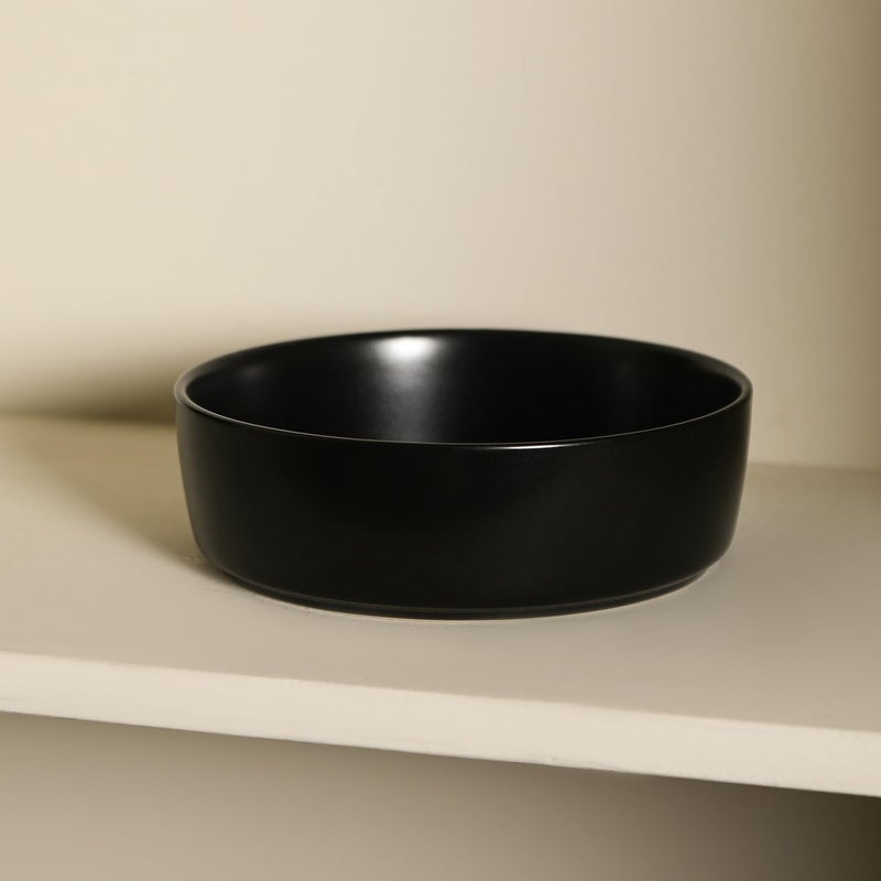 Stone Lain Eden 4Piece Pasta Bowl Set Stoneware Black - Image 2