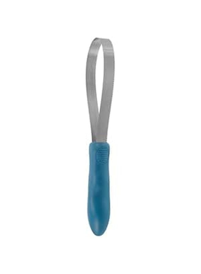 Stainless Steel Horse Grooming Comb And Hairbrush With Serrated Shedding Scraper - Image 1