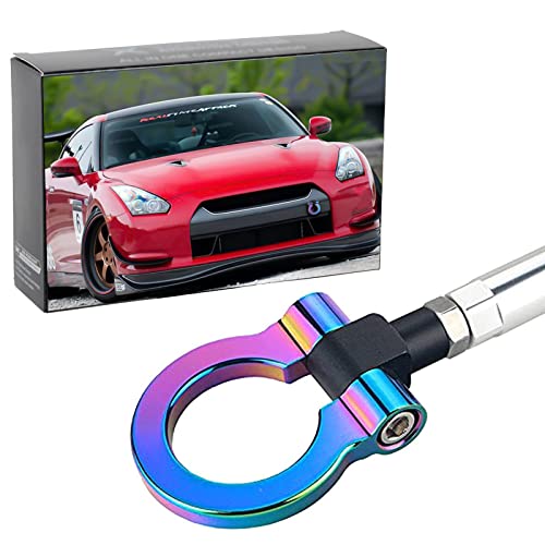 x xotic tech JDM ScrewON Sport Track Racing Style CNC Aluminum Front Rear Bumper Tow Hook Compatible with Nissan 370Z GTR R35 Juke or Infiniti G37 Q60 Coupe FX35 FX45 FX50 QX70 NEO