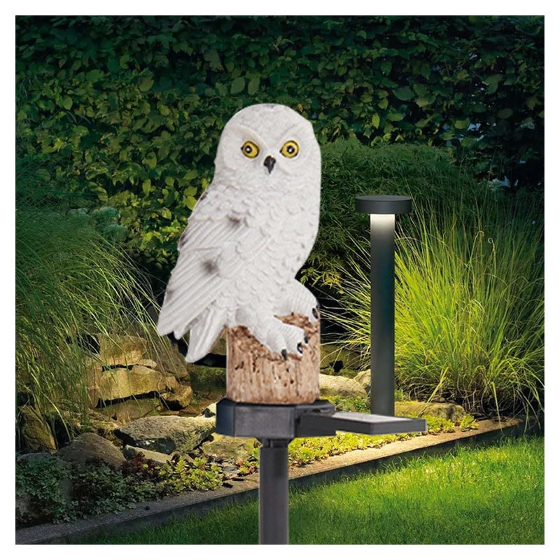 Kitnish Eagle Solar Garden Lights - Outdoor Decor with LED Path Lights, Animal Statue - Image 1