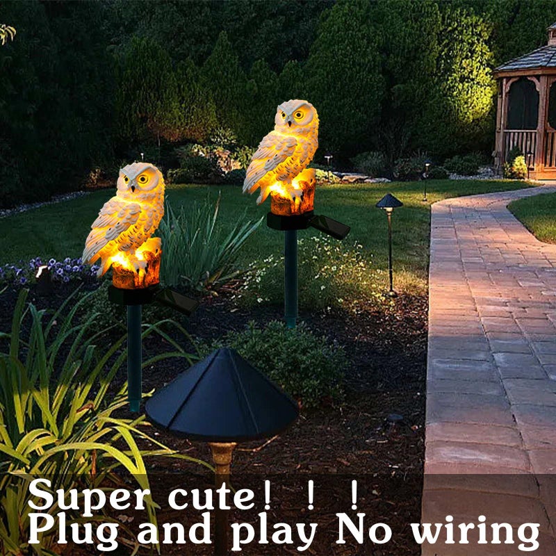 Kitnish Eagle Solar Garden Lights - Outdoor Decor with LED Path Lights, Animal Statue - Image 4